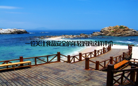 一位关注食品安全的年轻妈妈这样评价
