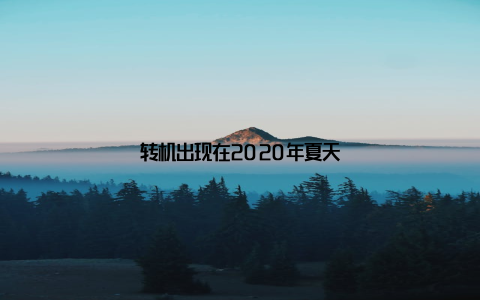 转机出现在2020年夏天